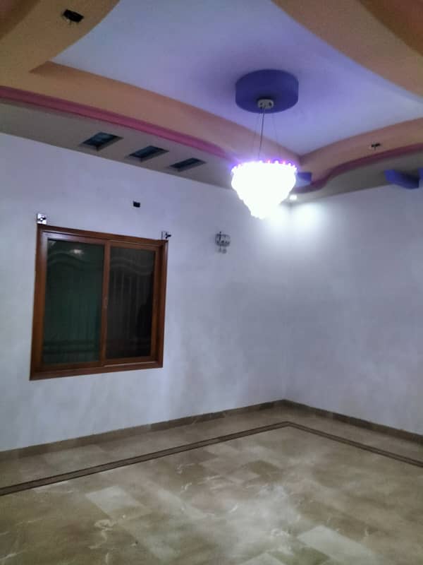 400 sq yards beutyfull new portion for rent in kaneez fatima society 1