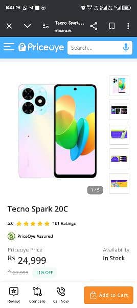 Tecno Spark 20C 7