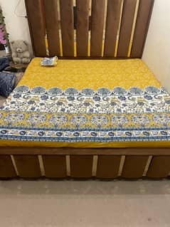 Double Bed with Side Tables