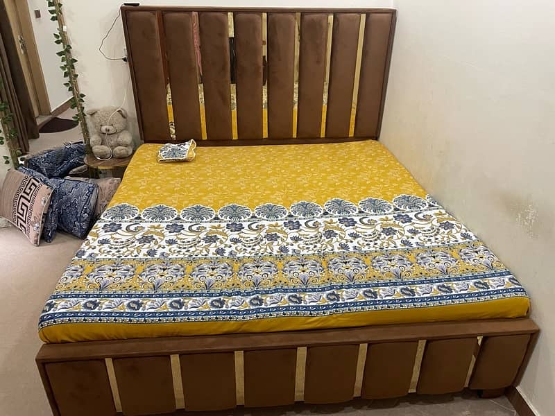 Double Bed with Side Tables 2