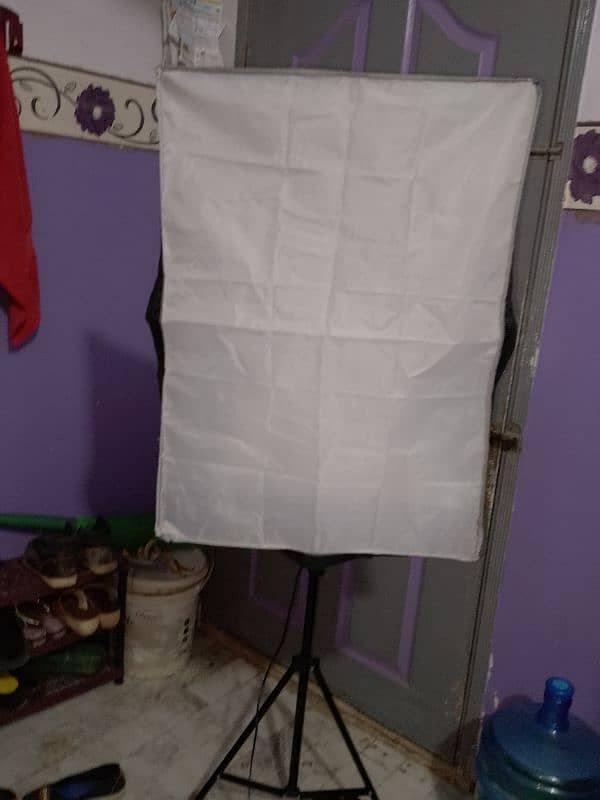 soft box in YouTube setup 0