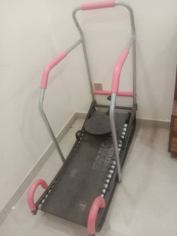 Manual running curve machine with twister treadmill 23 rolls 6