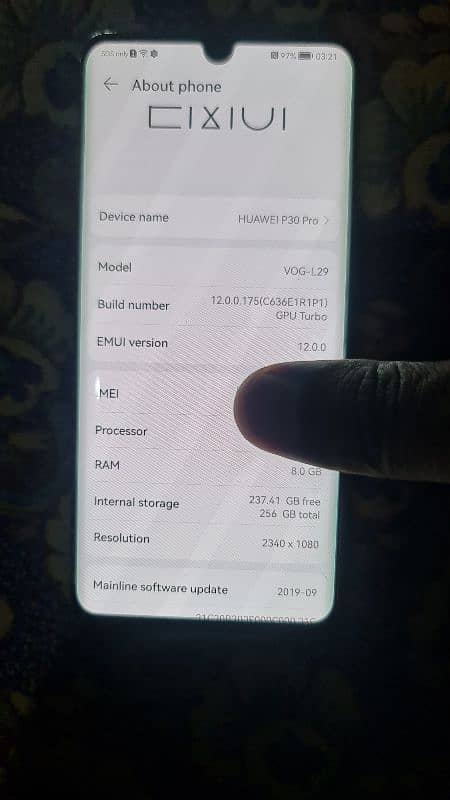 HUAWEI" P30"PRO" 8GB"256GB"DUAL" SIM"PTA APROVE 4