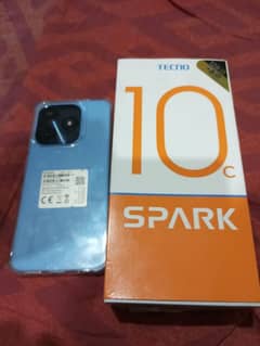 Tecno spark 10c 4+4/128 with box