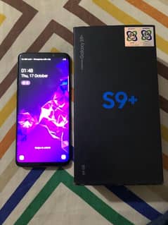 samsung S9 plus ( offical PTA approved )( with box ) 0