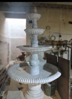 ziarat white marbel fountain 0