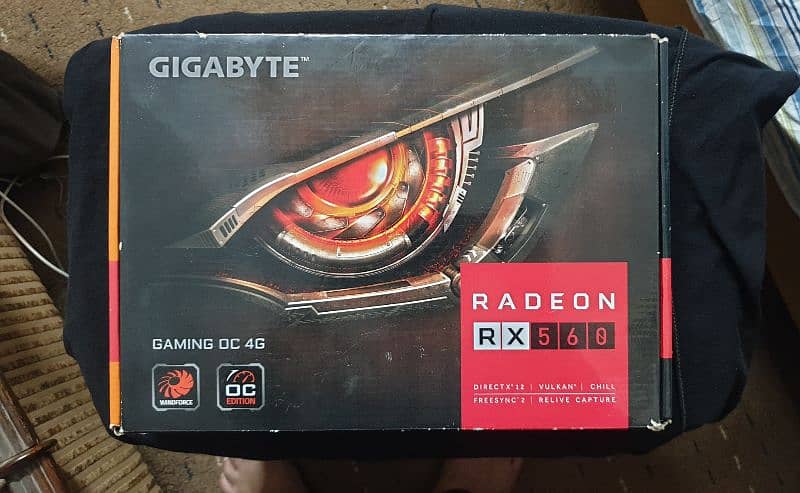 Radeon rx560 4gb gigabyte oc edition 3