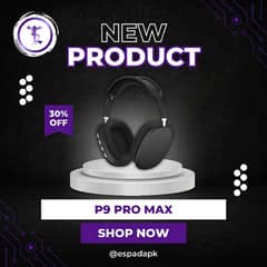 P9 PRO MAX WIRELESS HEADPHONE