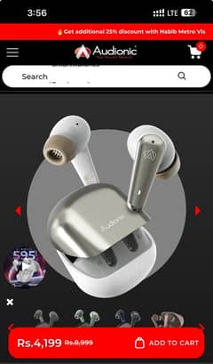 audionic Airbuds 595 0