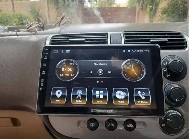 Daihatsu Mira 2012, Android Navigation Touchscreen Control Led LCD 10