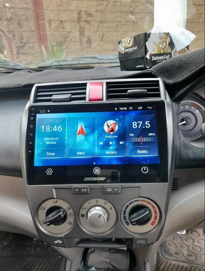 Daihatsu Mira 2012, Android Navigation Touchscreen Control Led LCD 12