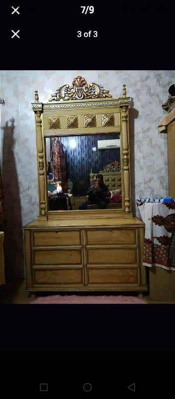 Furniture for sale king size Bad side table dressing table only 1