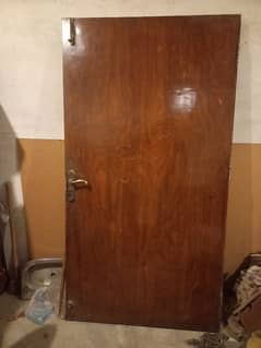 wood door