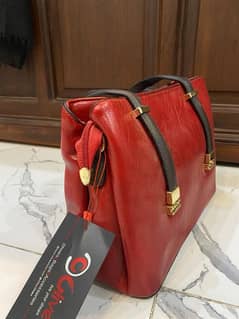 Red Color Handbag