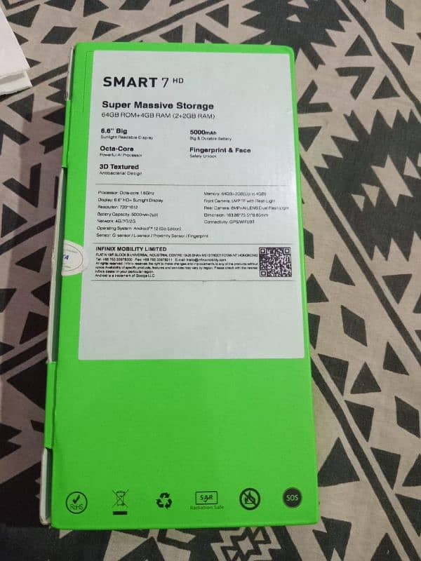 Infinix smart 7hd 1