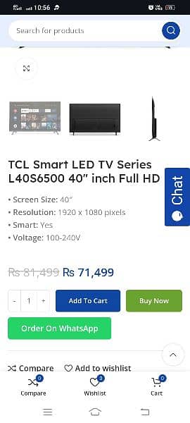 TCL Smart LED TV series L40S6500 2