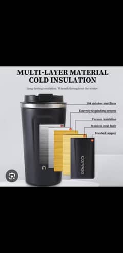 stain less steal mug and bottles 0