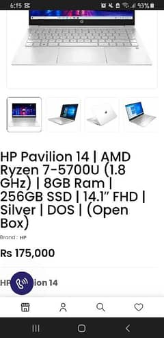 HP pavilion 15