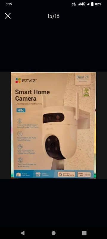 ezviz h9c wifi camera duel camera 4