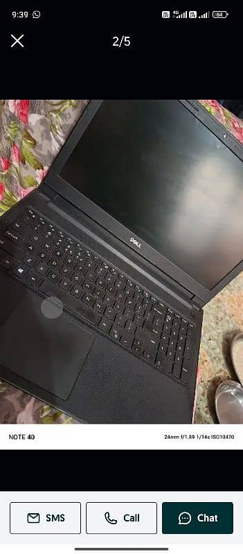 Dell laptop core i5 8th generation 8GB RAM 256 GB SSD 1