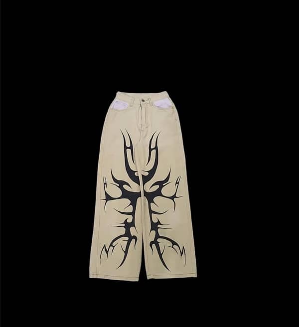 hand painted emo pants , all sizes available 1