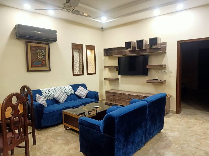 10 Marla Like Brand New Lowar Porshin Full Furnished For Rent Secter C BahriaTown Lahore 5