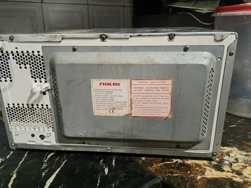 Microwave oven + grilled excellent condition imported 5