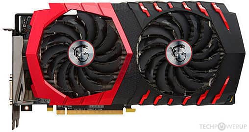 Msi gaming x rx 580 8gb graphic card without box 0