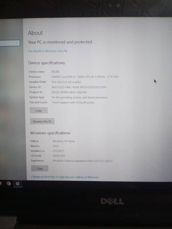 Dell inspiron 15- 5568 7th generation Available for sale 1