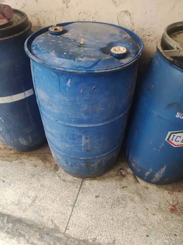 220 liter drum 160 liter drum ڈرم ڈھکن کے ساتھاور ڈھکن ک بغیر 1