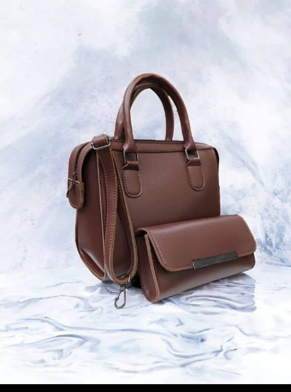 ZipZap 2-Piece Leather Bag Set – Style & Sophistication! 5