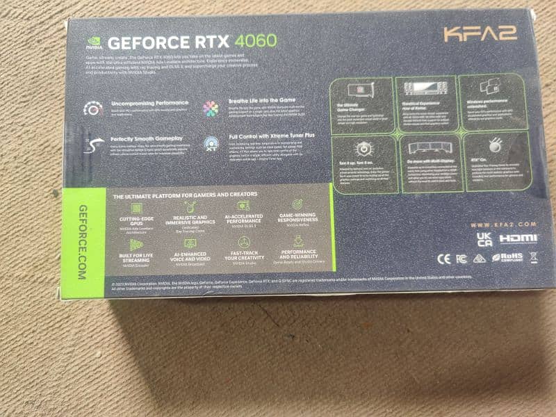 new gpu rtx 4060 with 10months granty 03005820251 urgen sell 1