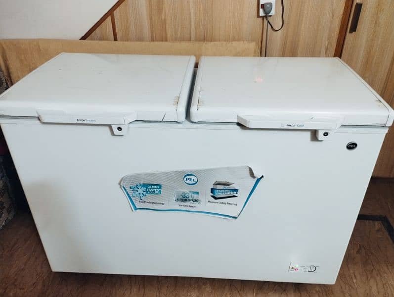 PEL Arctic Pro Deep Freezer - Twin Door 155 Deep 0