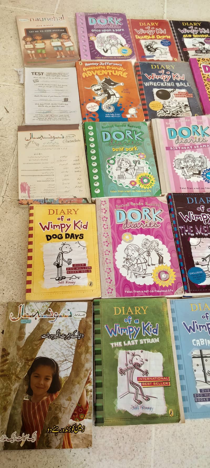 Story, noval, wimpy kid, Dork 2