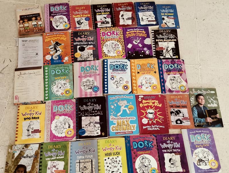 Story, noval, wimpy kid, Dork 3