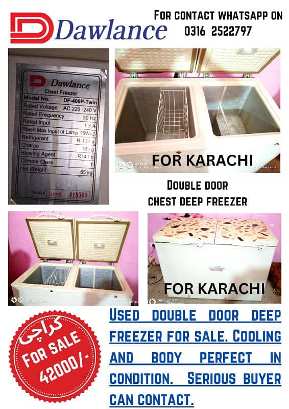 Deep Freezer for Sale 0