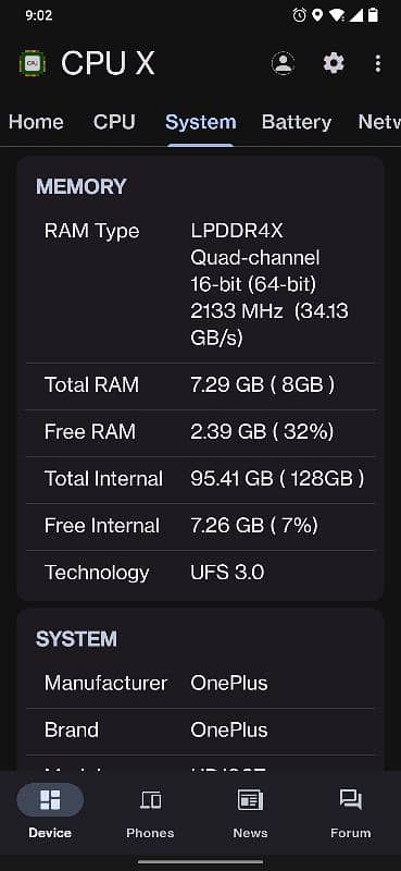 One plus 7 T pta approved 16