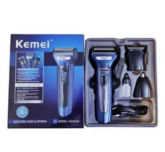 Original Kemei KM-6332 Hair Trimmer Shaver 3iin1 Machine Free Delivery