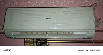 haier 1 ton split Ac