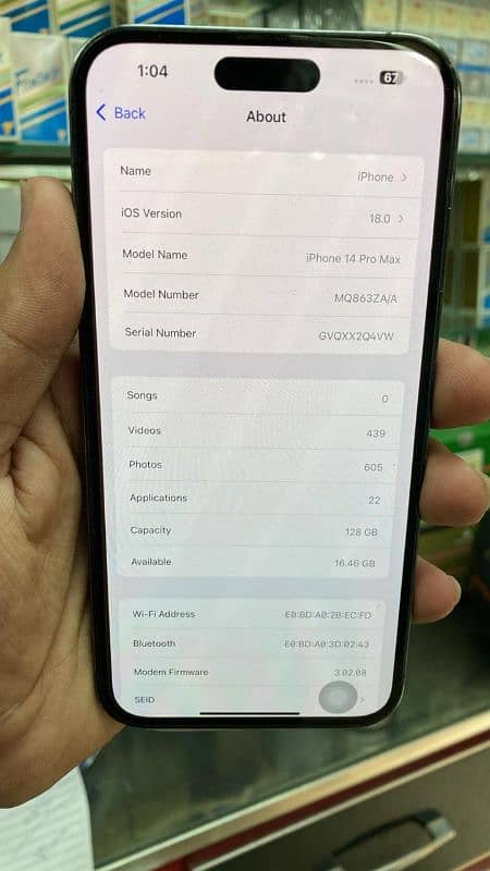 iphone 14 pro max non pta 90 battery hath 1