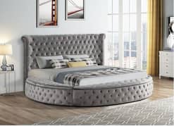 round bed set