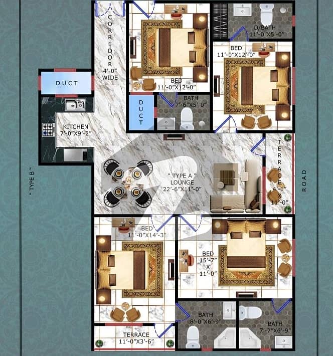 New Booking Possession Flat In One Year 3