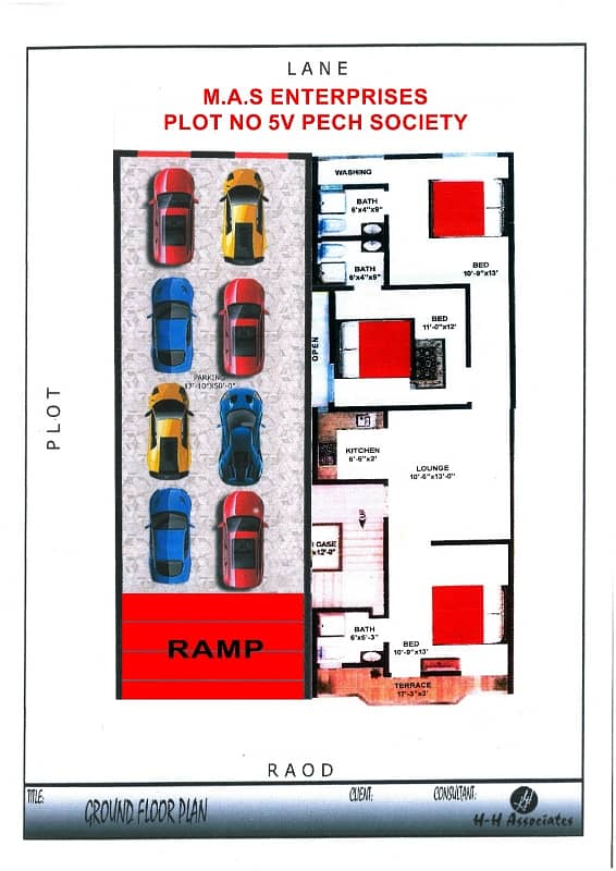 Booking Available  In PECHS Block 2 Upper Portion Sized 100 Square Yards For Sale 2