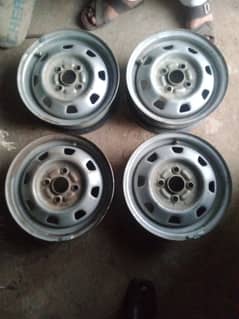 Rims Santro Car R13 x 04 Nos