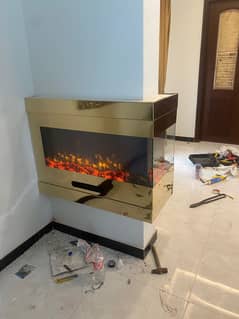 Gas fire place / fire place 0