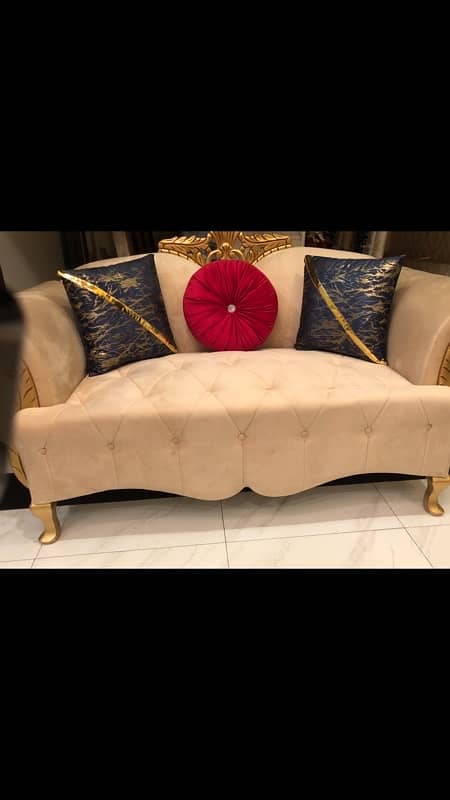 sofa set / 6 seater 3