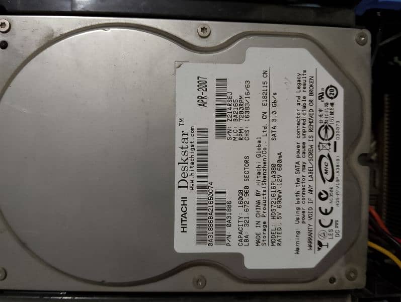 Hard Disk 160 GB sata 0