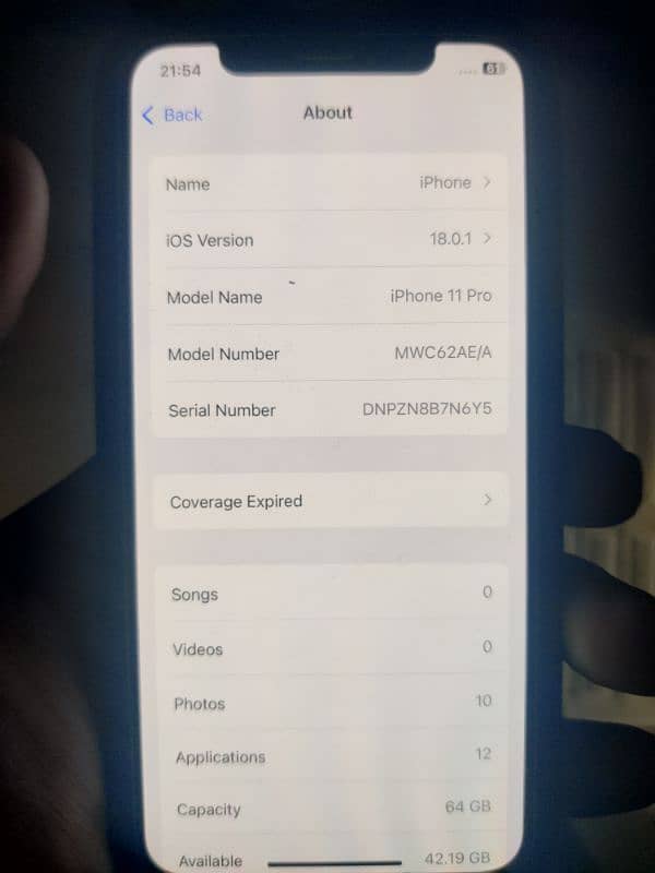 condition 10/10 pta approved I phone 11 pro 1