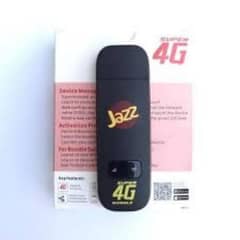 Unlocked Jazz 4G Wifi Usb Wingle Device use 4, All Zong Ufone Telenor