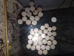 Old Pakistani Coins are available Total coins 45